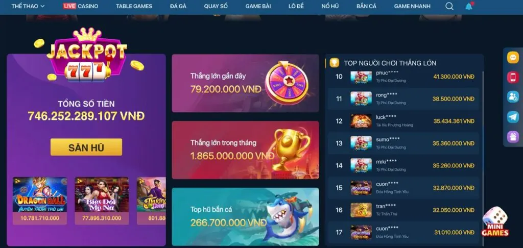 Chương trình VIP Fun97 Login